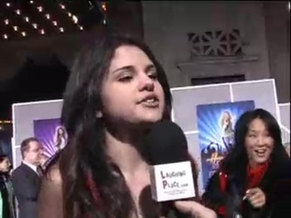 Selena Gomez at the Premiere for Hannah Montana Concert 262