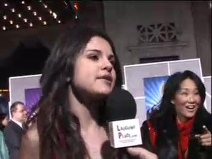 Selena Gomez at the Premiere for Hannah Montana Concert 265