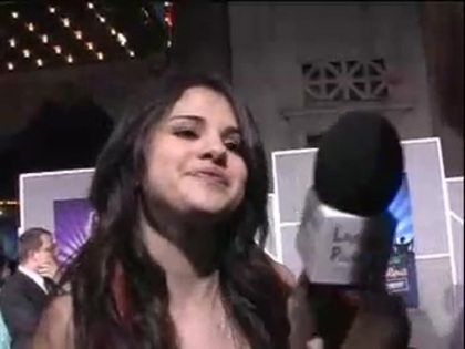 Selena Gomez at the Premiere for Hannah Montana Concert 296