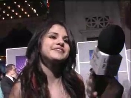 Selena Gomez at the Premiere for Hannah Montana Concert 297