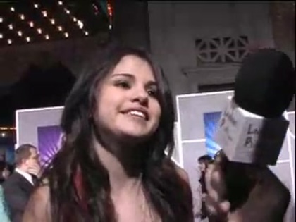 Selena Gomez at the Premiere for Hannah Montana Concert 298