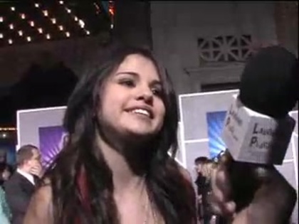 Selena Gomez at the Premiere for Hannah Montana Concert 299