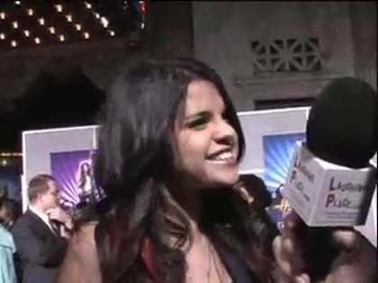 Selena Gomez at the Premiere for Hannah Montana Concert 316