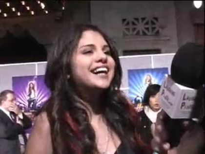 Selena Gomez at the Premiere for Hannah Montana Concert 325