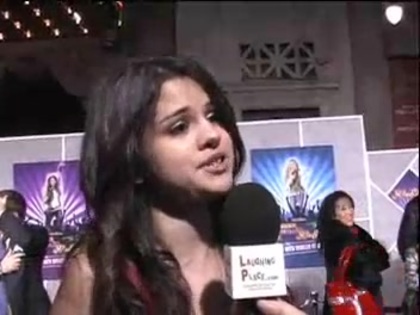 Selena Gomez at the Premiere for Hannah Montana Concert 355