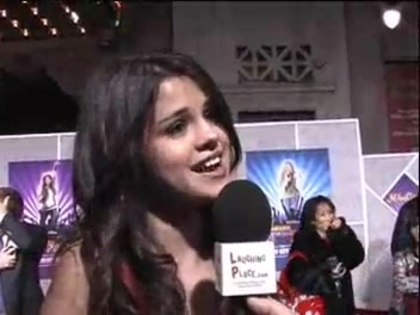 Selena Gomez at the Premiere for Hannah Montana Concert 361