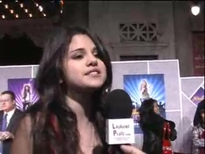 Selena Gomez at the Premiere for Hannah Montana Concert 374