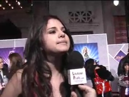 Selena Gomez at the Premiere for Hannah Montana Concert 422