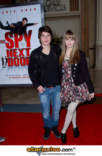 Greg Sulkin and Debby Ryan-ALO-104436