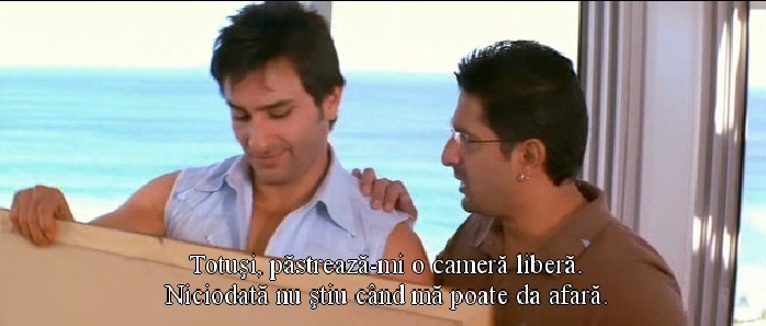 Ron: Niciodata nu stiu cand ma poate da afara