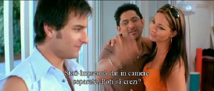 Ron: Spuneam ca stau impreuna dar in camere diferite. Poti sa crezi??