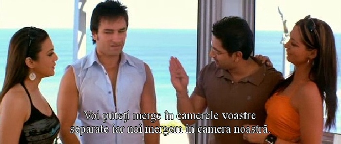 Ron: Voi mergeti in camerele voastre separate