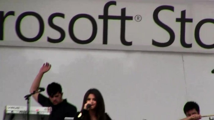Selena Gomez performs _Who Says_ Live! - HD - South Coast Plaza - Microsoft Store 490