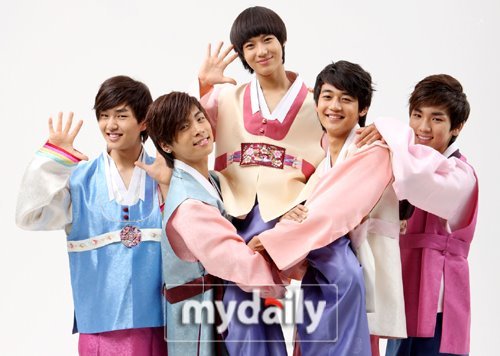 shinee-hanbok - Shinee