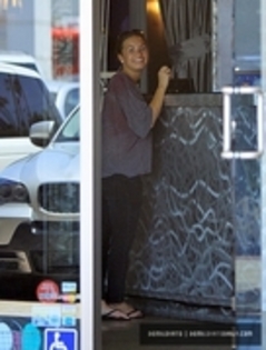 28788740_KAZUOWFXE - Demitzu - JULY 19TH - Getting a tan at a Tanning salon in Studio City CA