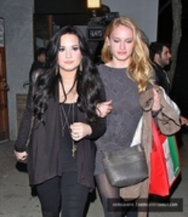 32667999_KMWROYPHU - Demitzu - MARCH 4TH - Leaving Dan Tanas Restaurant in Hollywood CA