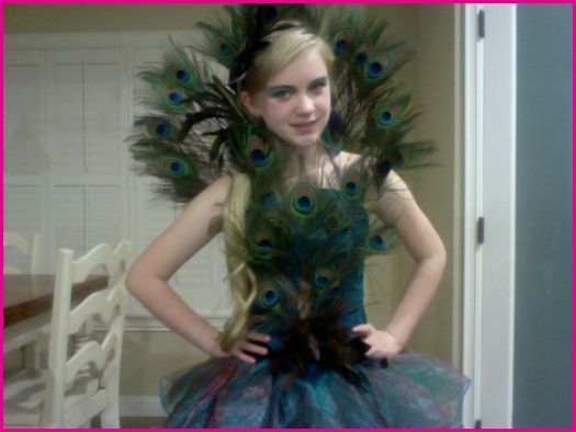 Sierra-McCormick-Peacock-Halloween-Costume - sierra