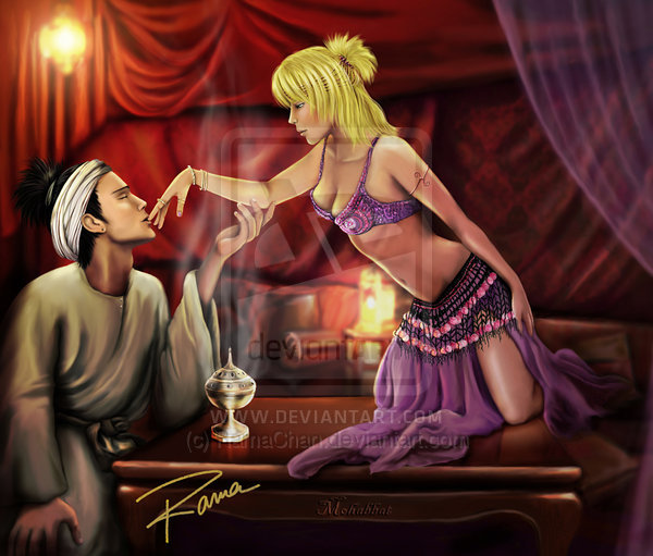 A_Thousand_and_One_Nights_by_RamaChan - 2012Naruto love