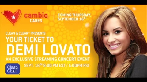Demi Lovato - Clean & Clear® Presents Live Concert 477 - Demilush - Clean and Clear Presents Live Concert