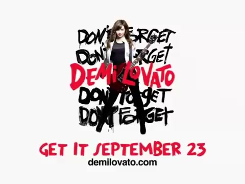 Demi Lovato - Don\'t Forget - New Album Promo 404