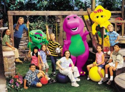 cast_dinos - Barney and Friends