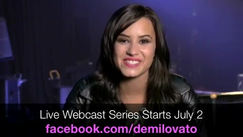 Demi Lovato - Live Webcast Series 109 - Demilush - Live Webcast Series