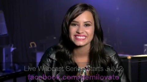 Demi Lovato - Live Webcast Series 112 - Demilush - Live Webcast Series