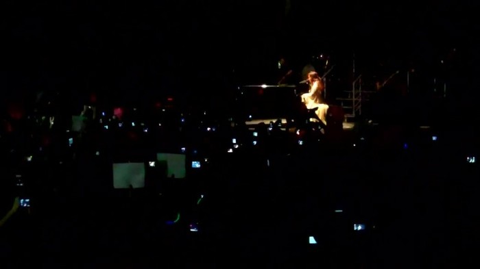 Demi Lovato - Skyscraper (Live in New York - fan video) 1544