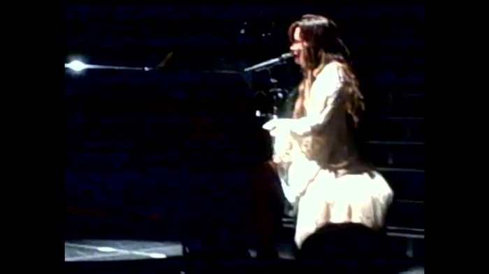 Demi Lovato - Skyscraper (Live in New York - fan video) 1646