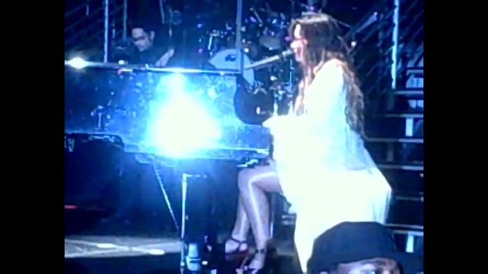 Demi Lovato - Skyscraper (Live in New York - fan video) 1647