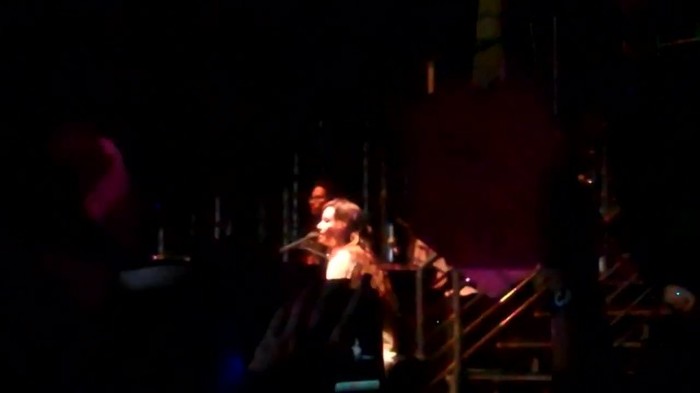 Demi Lovato - Skyscraper (Live in New York - fan video) 740