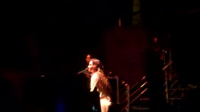 Demi Lovato - Skyscraper (Live in New York - fan video) 745