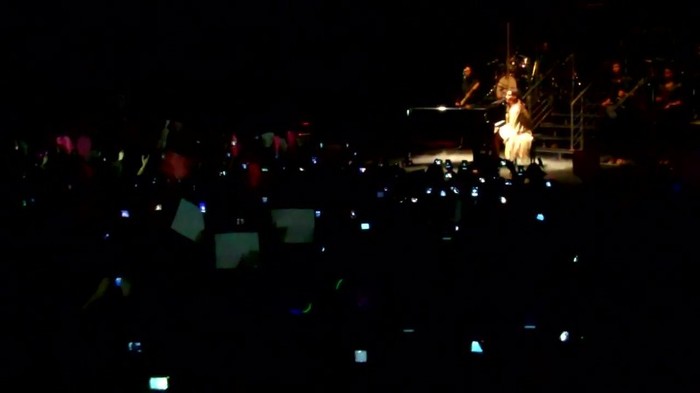 Demi Lovato - Skyscraper (Live in New York - fan video) 762