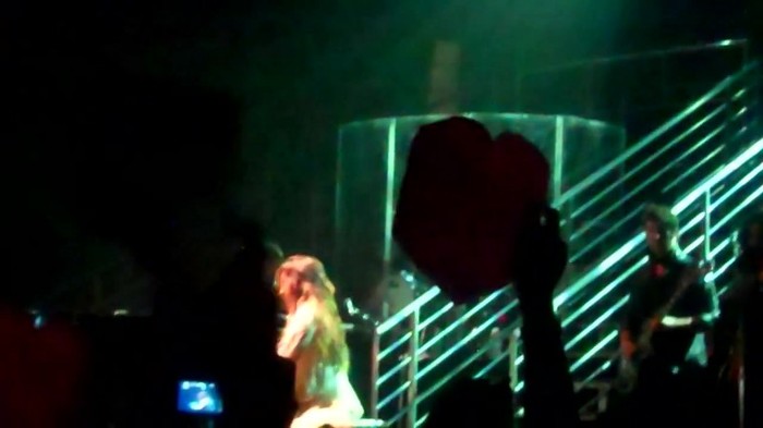 Demi Lovato - Skyscraper (Live in New York - fan video) 1760