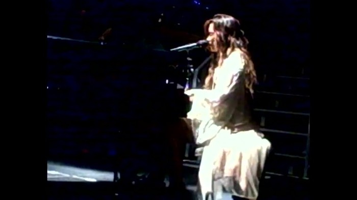 Demi Lovato - Skyscraper (Live in New York - fan video) 1348