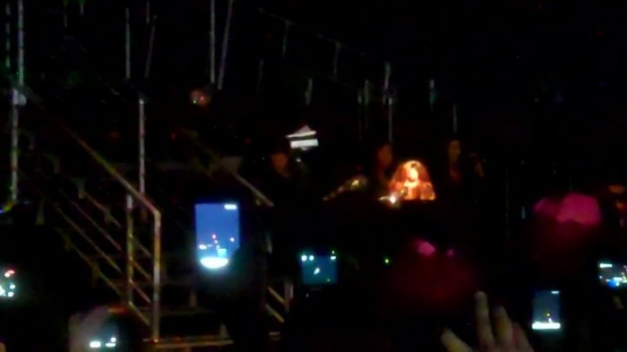 Demi Lovato - Skyscraper (Live in New York - fan video) 1360