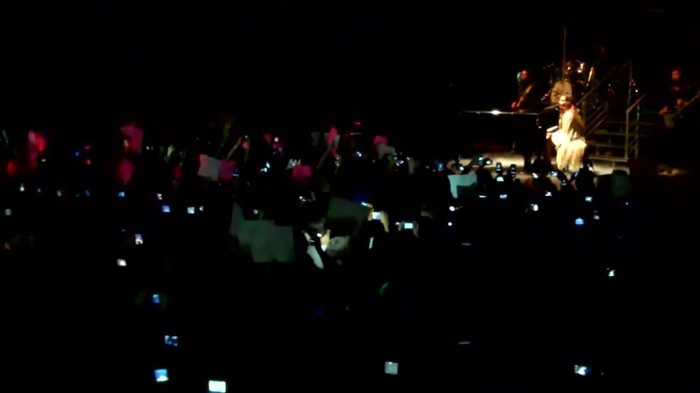 Demi Lovato - Skyscraper (Live in New York - fan video) 487