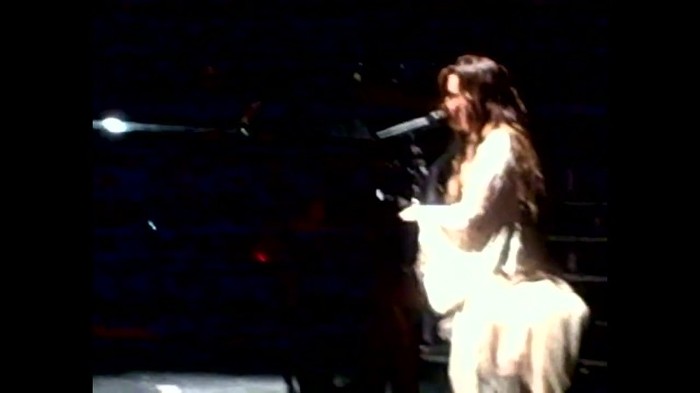 Demi Lovato - Skyscraper (Live in New York - fan video) 1378