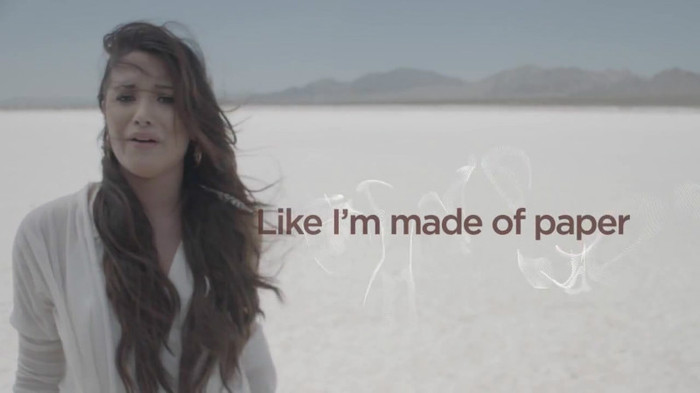 Demi Lovato - Skyscraper (Official lyric video) 618 - Demilush - Skyscraper Official lyric video Part oo2