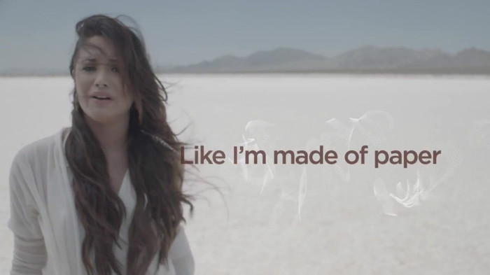 Demi Lovato - Skyscraper (Official lyric video) 620 - Demilush - Skyscraper Official lyric video Part oo2