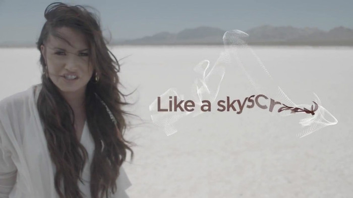 Demi Lovato - Skyscraper (Official lyric video) 734 Demi Lovato - Skyscraper (Official lyric video) 734