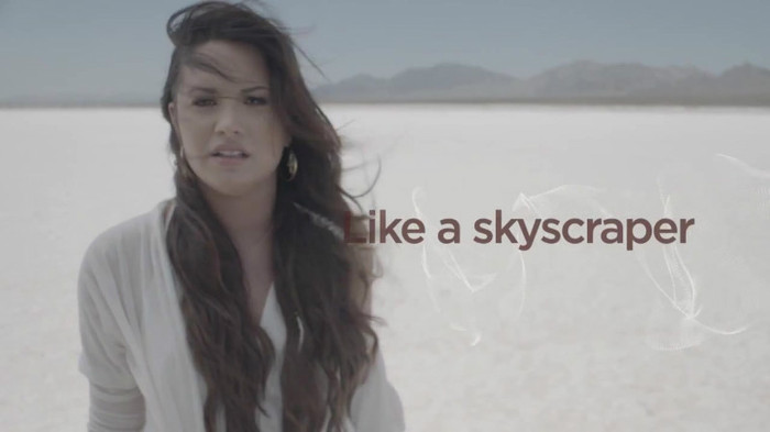 Demi Lovato - Skyscraper (Official lyric video) 753