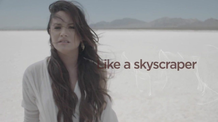 Demi Lovato - Skyscraper (Official lyric video) 756