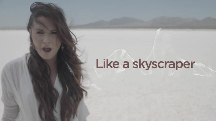 Demi Lovato - Skyscraper (Official lyric video) 742