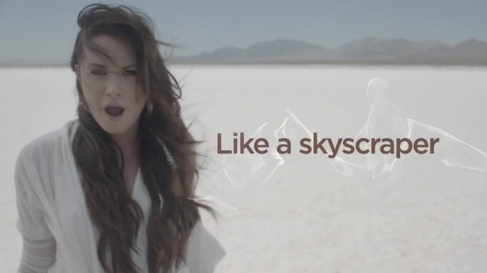 Demi Lovato - Skyscraper (Official lyric video) 744