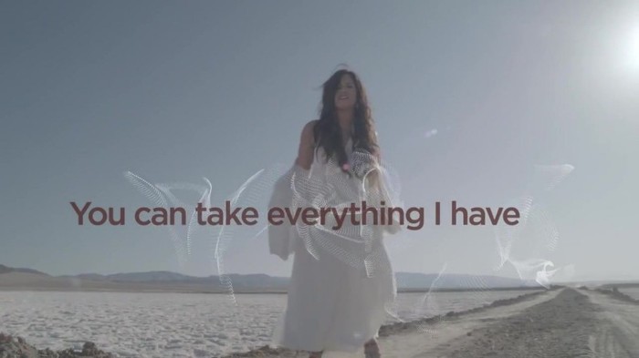 Demi Lovato - Skyscraper (Official lyric video) 1103