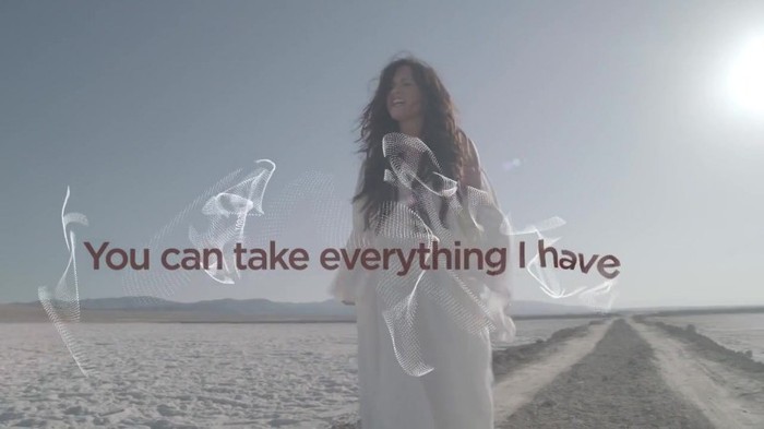 Demi Lovato - Skyscraper (Official lyric video) 1640