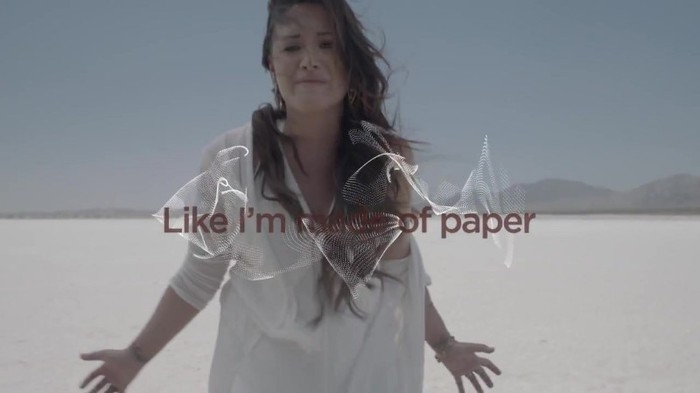 Demi Lovato - Skyscraper (Official lyric video) 1207