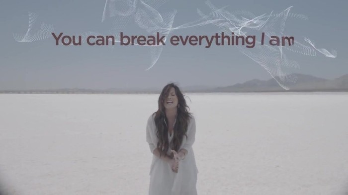 Demi Lovato - Skyscraper (Official lyric video) 1686 - Demilush - Skyscraper Official lyric video Part oo4