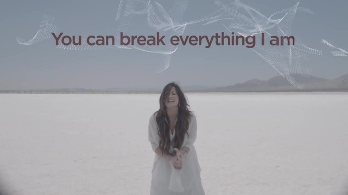 Demi Lovato - Skyscraper (Official lyric video) 1688 - Demilush - Skyscraper Official lyric video Part oo4
